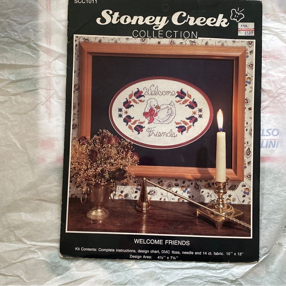 VTG Needlepoint kit 